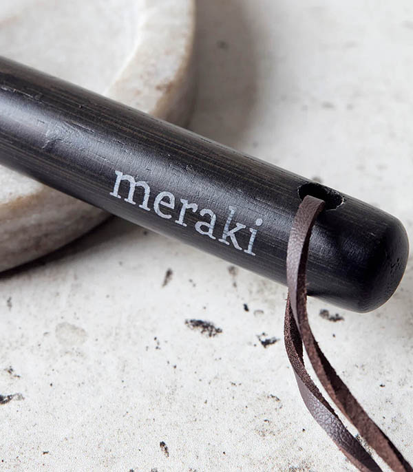 Brosse à vaisselle noire Meraki