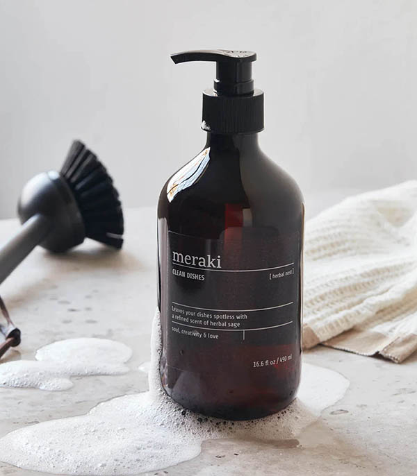 Liquide vaisselle Herbal Nest, 490ml Meraki