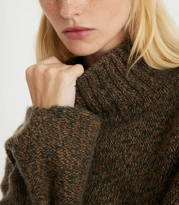 Maille Otis Mix Green Margaux Lonnberg