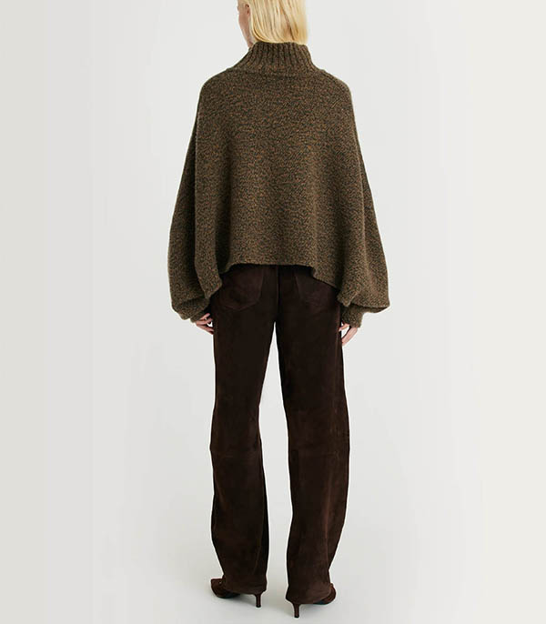 Maille Otis Mix Green Margaux Lonnberg