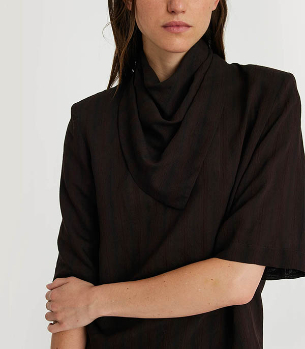 Chemise Moro Brown Stripes Margaux Lonnberg