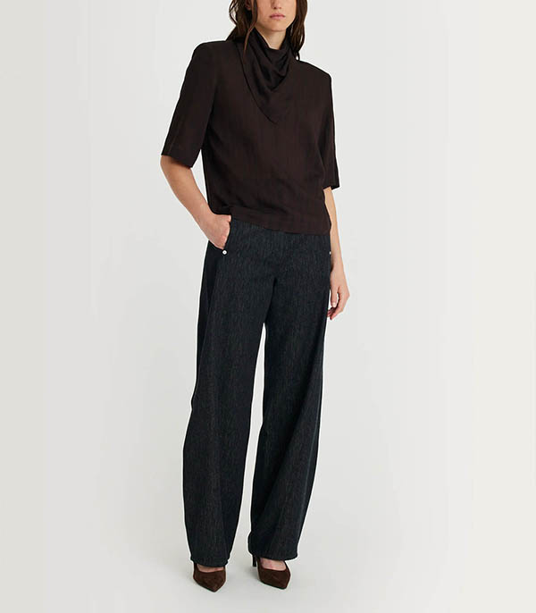 Chemise Moro Brown Stripes Margaux Lonnberg