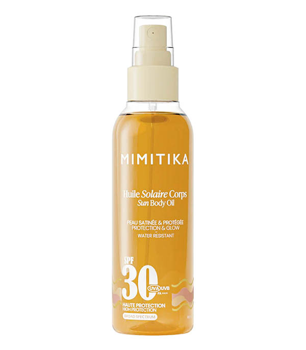 Huile solaire SPF30 Mimitika