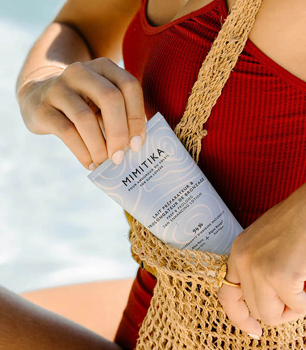 Lait préparateur & prolongateur de bronzage Mimitika