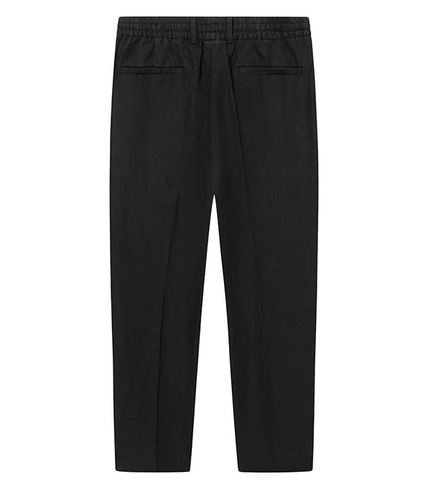 Pantalon homme en lin AD187 Black ACE DENIM