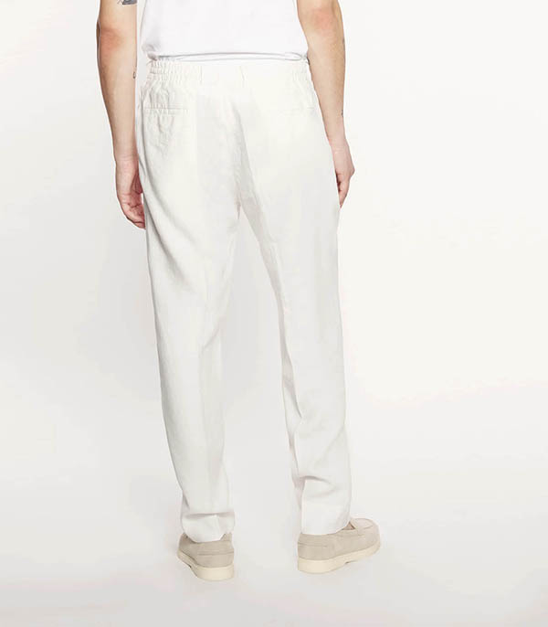 Pantalon lin homme AD187 Off White ACE DENIM