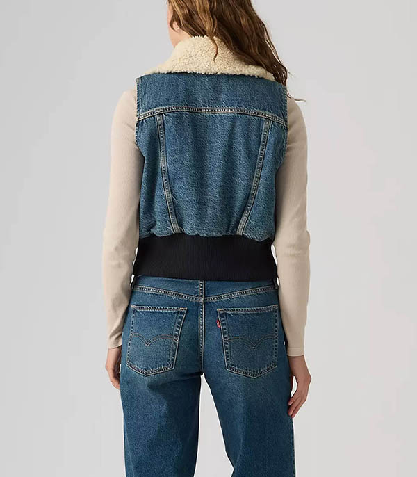 Blouson sans manches Tiny Sherpa Levi's