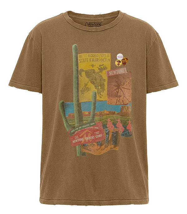 Tee-shirt Starlight Heritage Havane Newtone