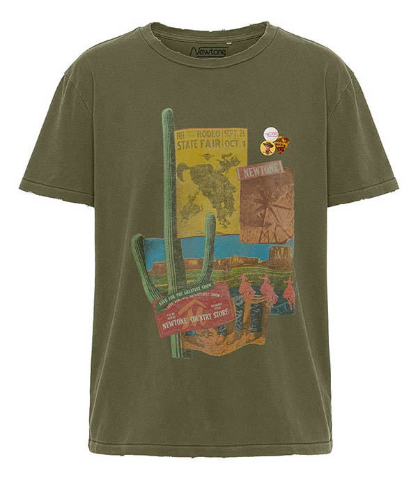 Tee-shirt Starlight Heritage Kaki Newtone