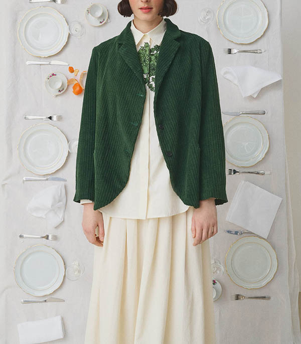 Veste Ellie Les Unis Vert Bouteille Mii
