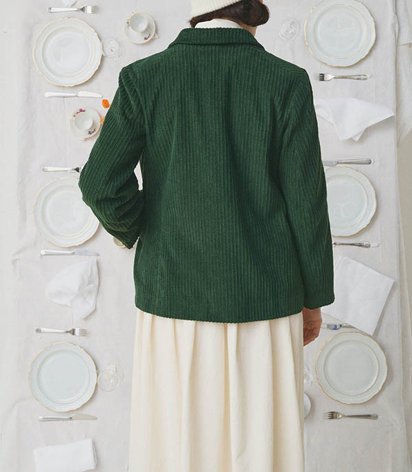 Veste Ellie Les Unis Vert Bouteille Mii