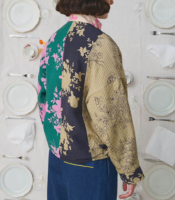 Veste Liv La Vaisselle Patchwork Multicolore Mii