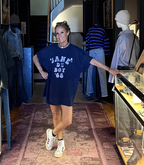 Tee-shirt Trucker Jane de Boy '68 Newtone