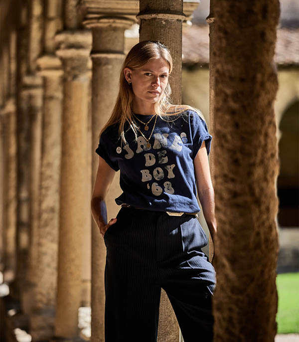 Tee-shirt Trucker Jane de Boy '68 Newtone