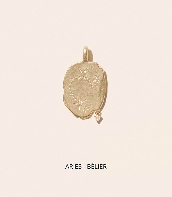 Pendentif Constellation Bélier Pascale Monvoisin
