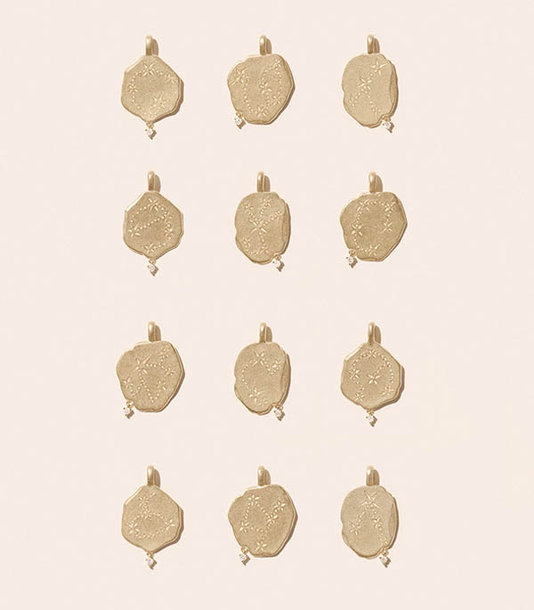 Pendentif Constellation Bélier Pascale Monvoisin