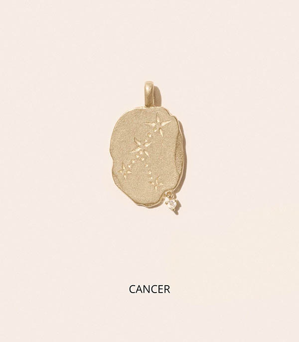 Pendentif Constellation Cancer Pascale Monvoisin