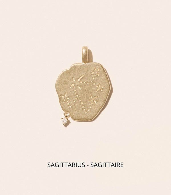 Pendentif Constellation Sagittaire Pascale Monvoisin