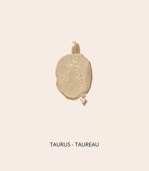 Pendentif Constellation Taureau Pascale Monvoisin