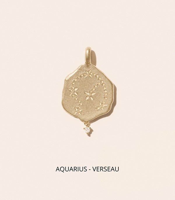 Pendentif Constellation Verseau Pascale Monvoisin