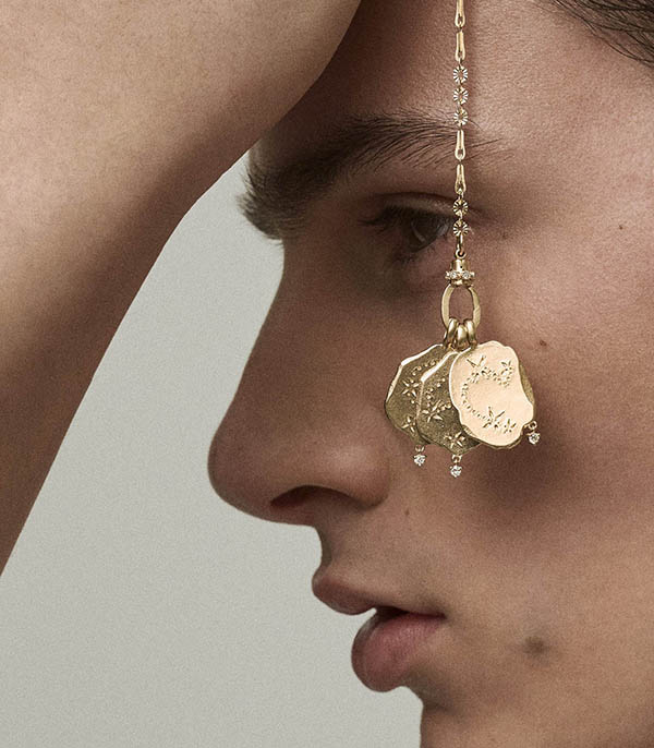 Pendentif Constellation Verseau Pascale Monvoisin