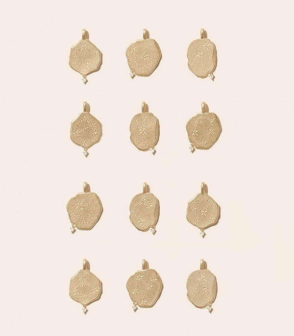 Pendentif Constellation Verseau Pascale Monvoisin