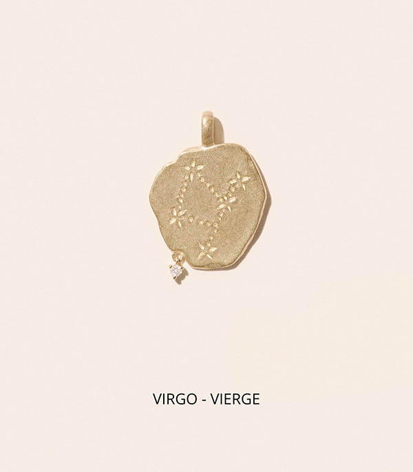 Pendentif Constellation Vierge Pascale Monvoisin