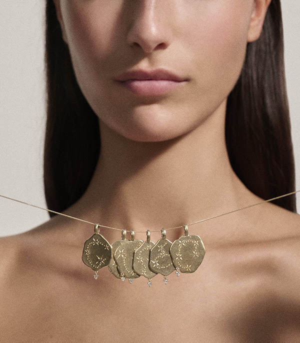 Pendentif Constellation Vierge Pascale Monvoisin