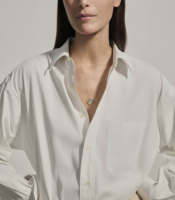 Collier Gaia n°3 Labradorite Pascale Monvoisin