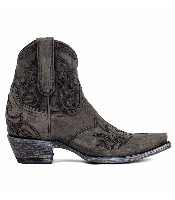 Boots santiag Stitched 7 Black Mexicana