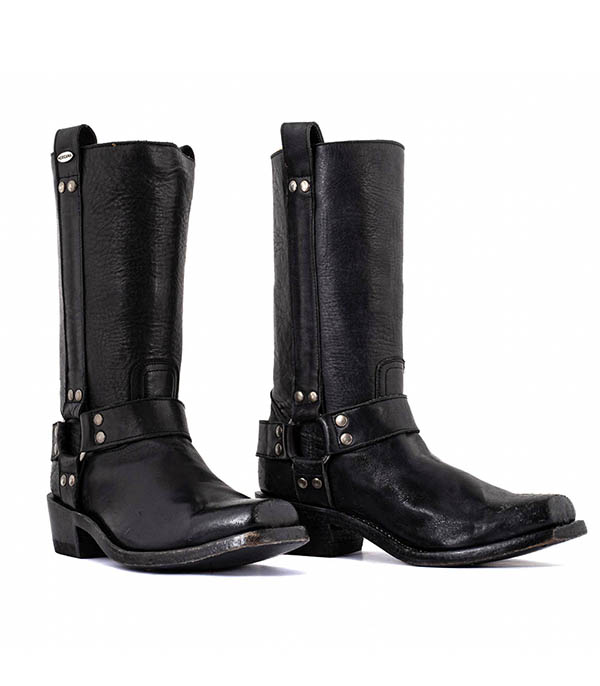 Bottes motardes Candela 11 Black Mexicana