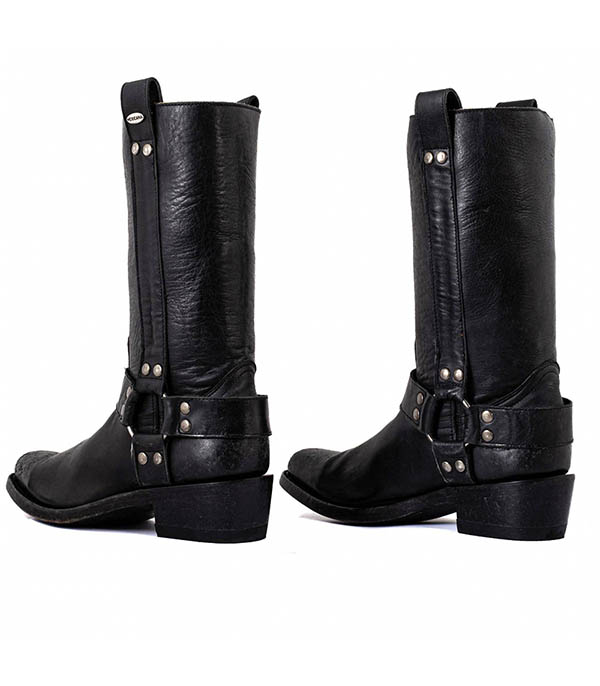 Bottes motardes Candela 11 Black Mexicana