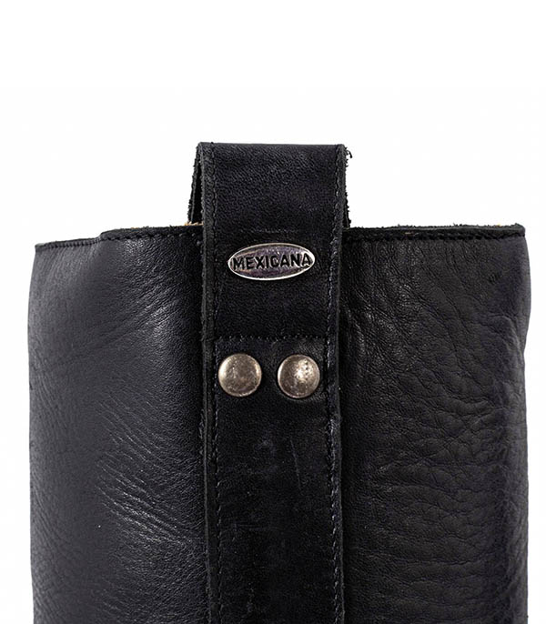 Bottes motardes Candela 11 Black Mexicana