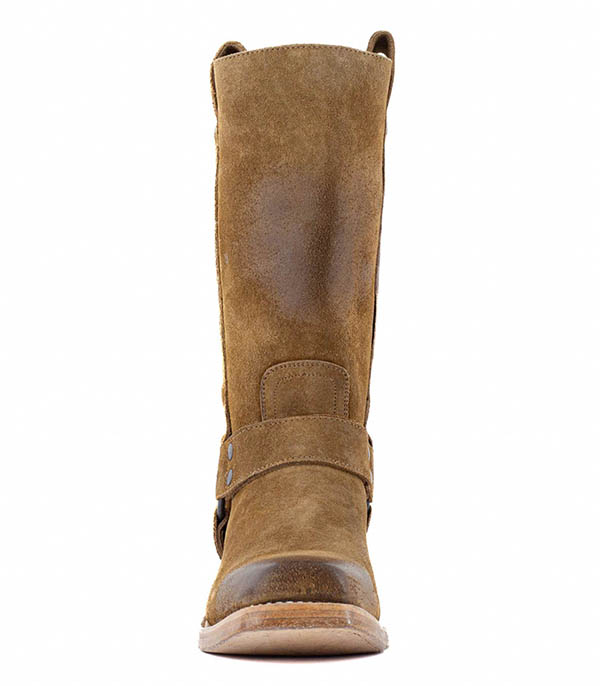 Bottes motardes Candela Bentley Golden Brown  Mexicana