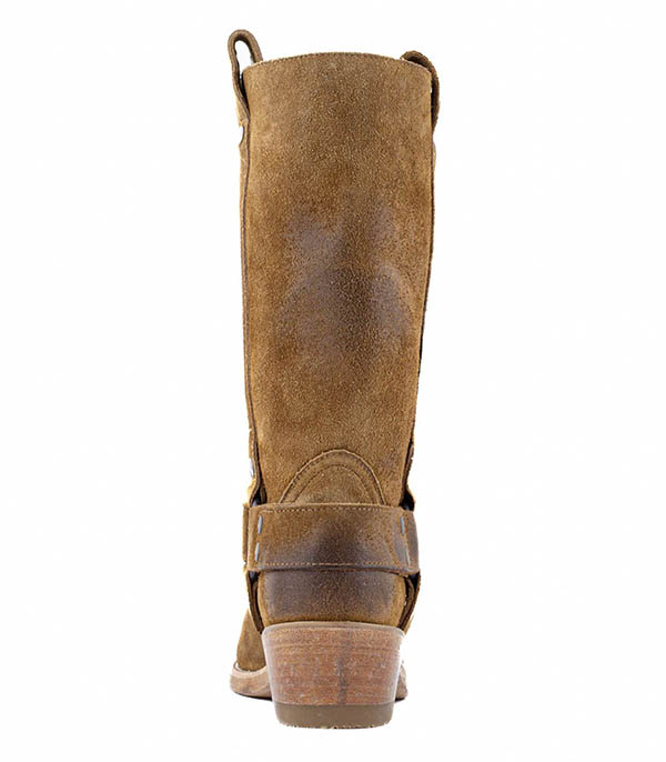 Bottes motardes Candela Bentley Golden Brown  Mexicana