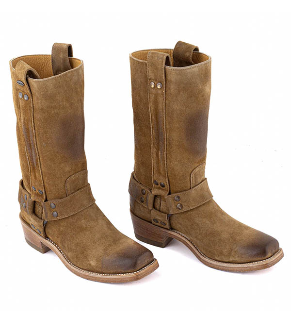 Bottes motardes Candela Bentley Golden Brown  Mexicana