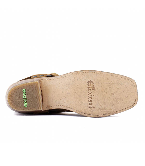 Bottes motardes Candela Bentley Golden Brown  Mexicana