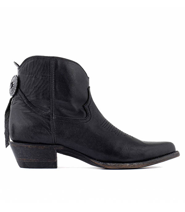 Boots Low Bonnie 4.5 Black Mexicana