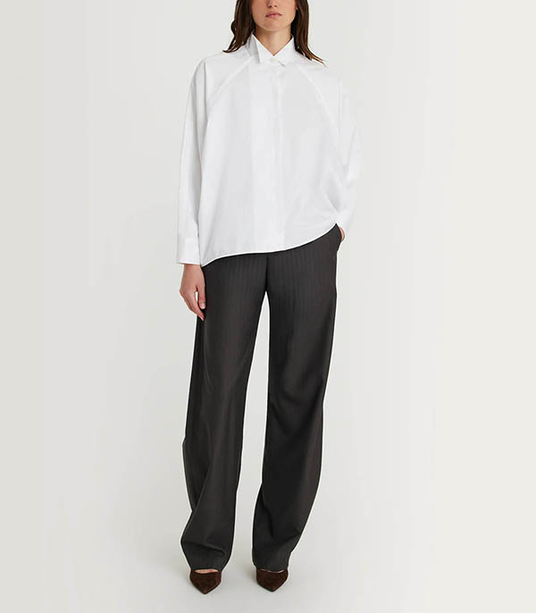 Chemise Liz White Margaux Lonnberg