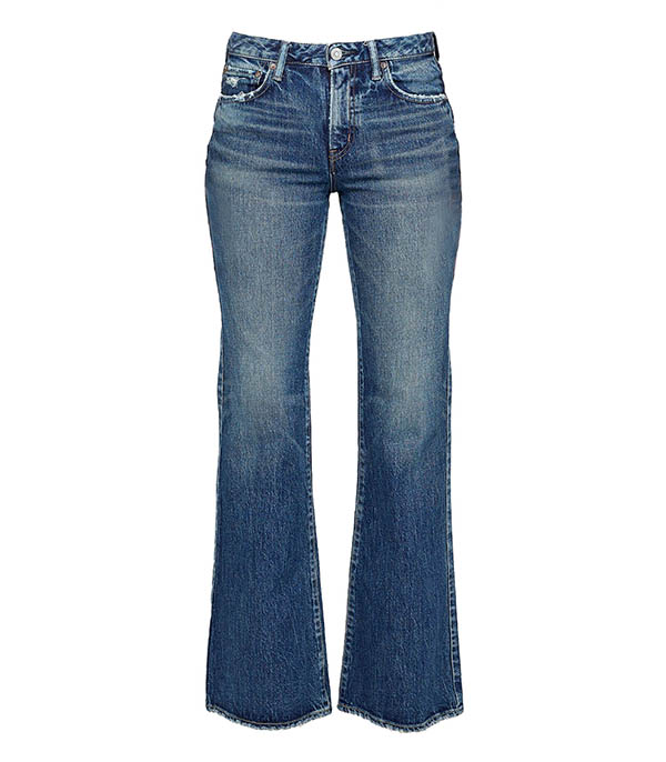 Jean 70s Flare Lismore Dark Blue Moussy Vintage