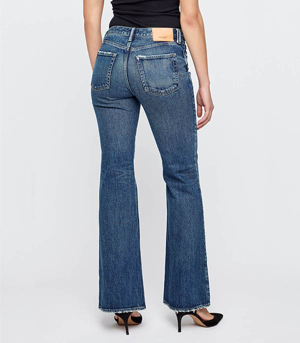Jean 70s Flare Lismore Dark Blue Moussy Vintage