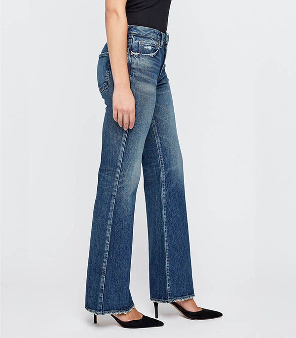 Jean 70s Flare Lismore Dark Blue Moussy Vintage