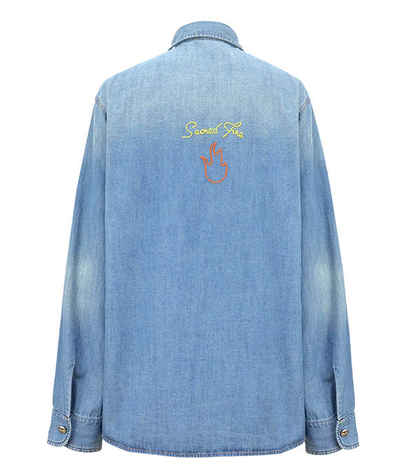 Chemise en jean Rusty Light Denim Monoki