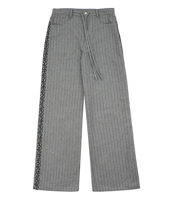 Pantalon en laine Harris Grey Monoki - Taille Taille unique