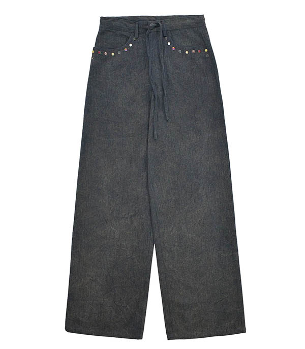 Pantalon Vegas Plain Acid Wash Monoki - Taille Taille unique