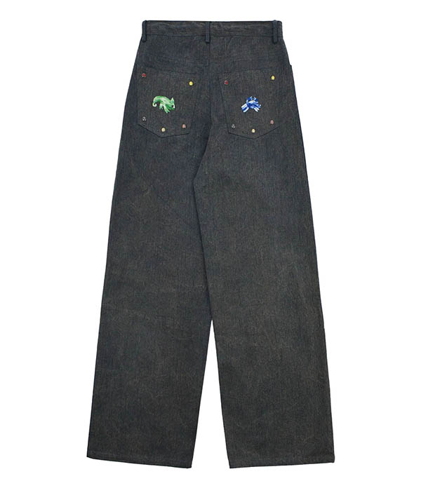 Pantalon Vegas Plain Acid Wash Monoki