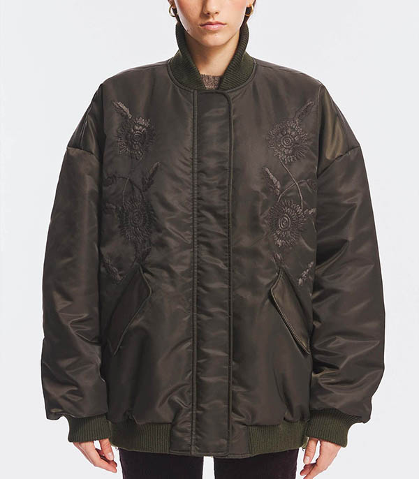 Bomber Kilmer Kaki Antik Batik