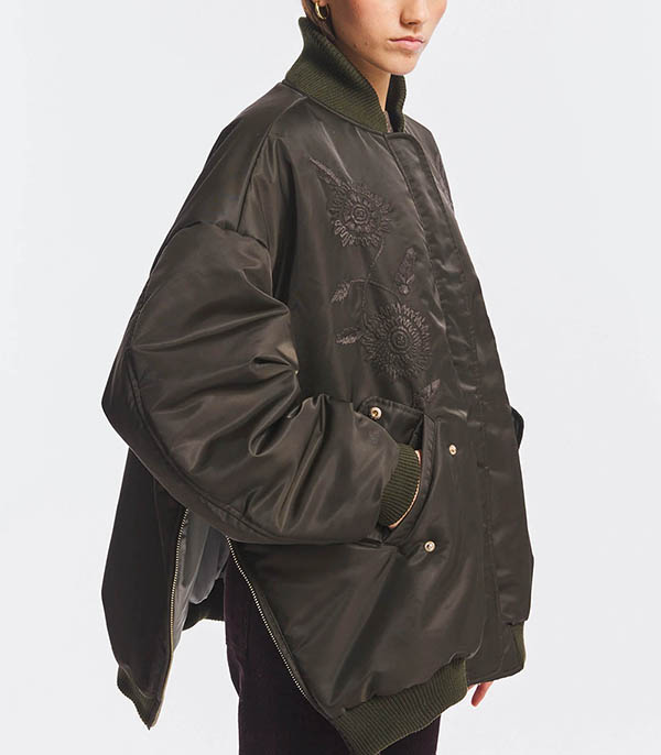 Bomber Kilmer Kaki Antik Batik