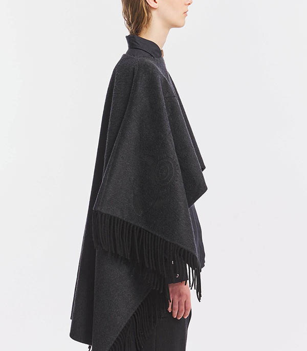 Poncho Willow Grey Antik Batik