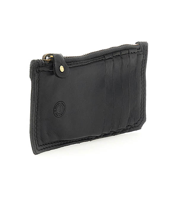 Porte-cartes Parigi en cuir Black Campomaggi